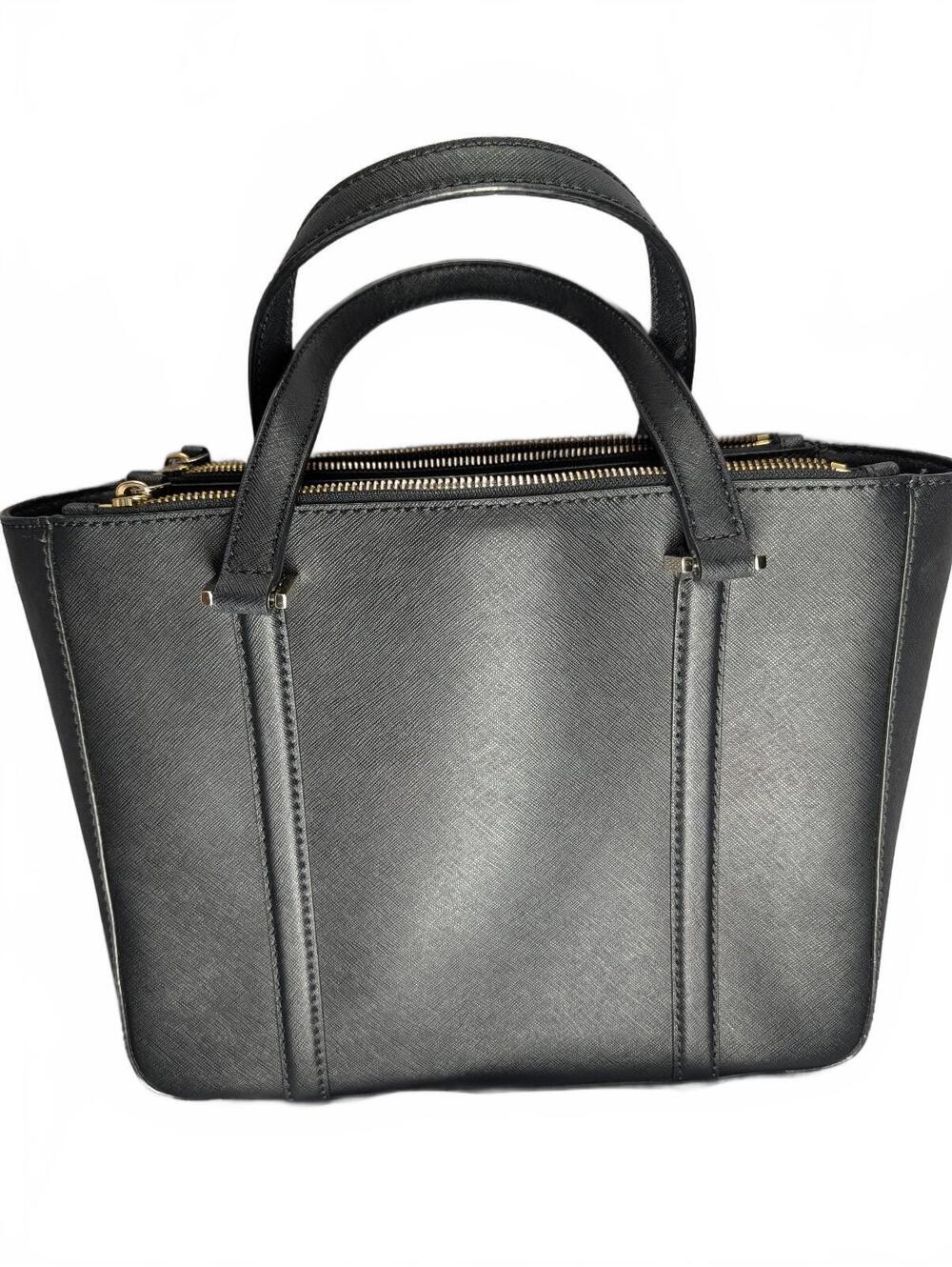 Kate Spade Newbury Lane Black Saffiano Leather Handle Purse - Picture 3 of 11